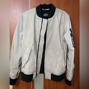 Mens Hollister bomber jacket